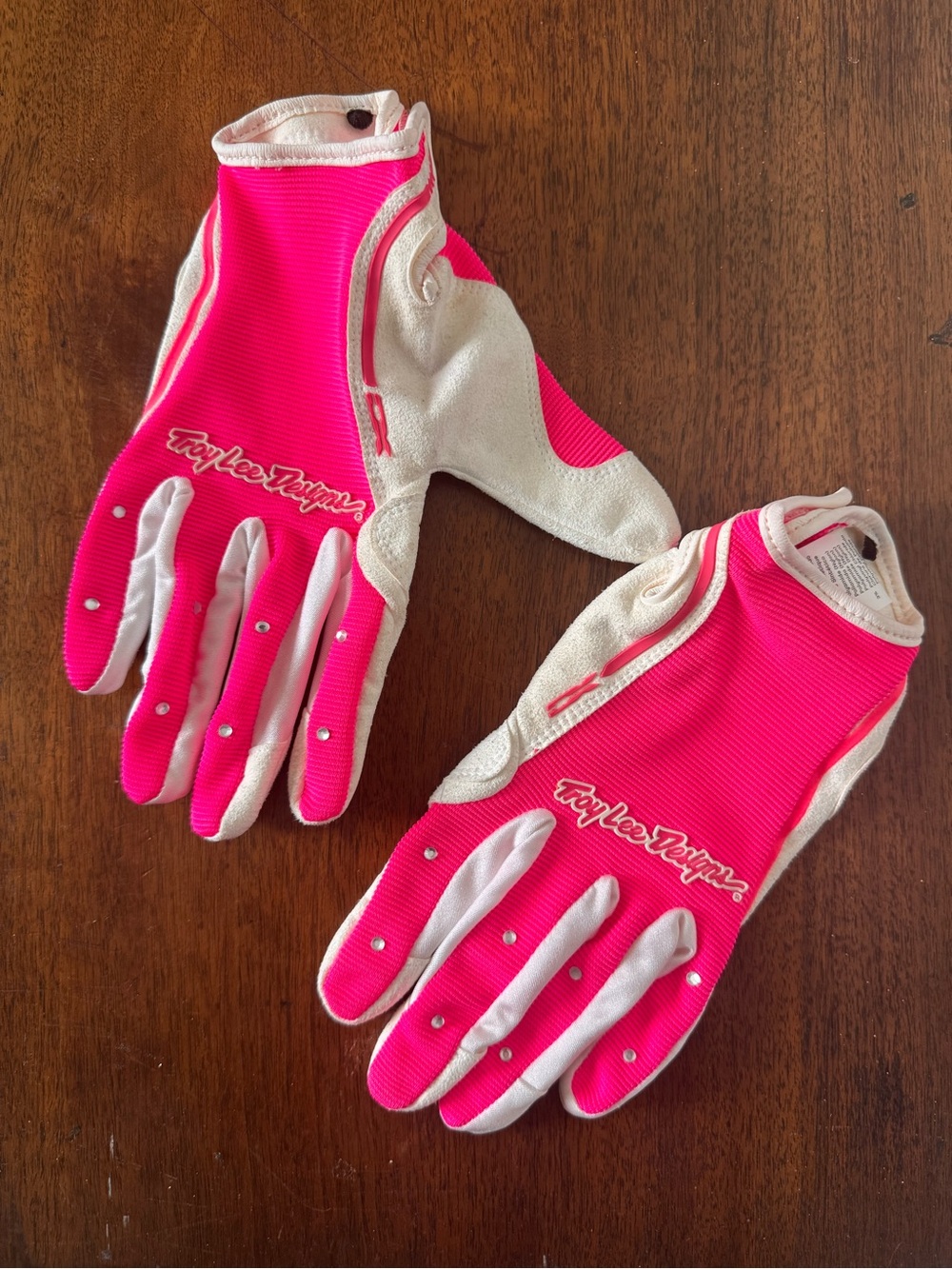 Troy Lee Designs XC Glove - Womens - Hot Pink with Rhinestones